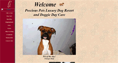 Desktop Screenshot of luxurydogresort.com